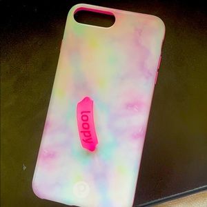 Loopy Tie Dye iPhone Case